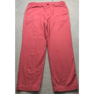 Brooks Brother 346 Chino Twill Dress Pants Mens 36x30 Cotton Classic Fit Pink
